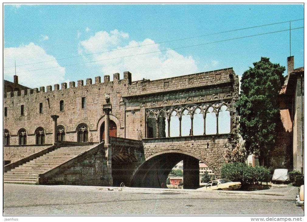 Palazzo Papale - Papal Palace - Viterbo - Lazio - 4629 - Italia - Italy - unused - JH Postcards