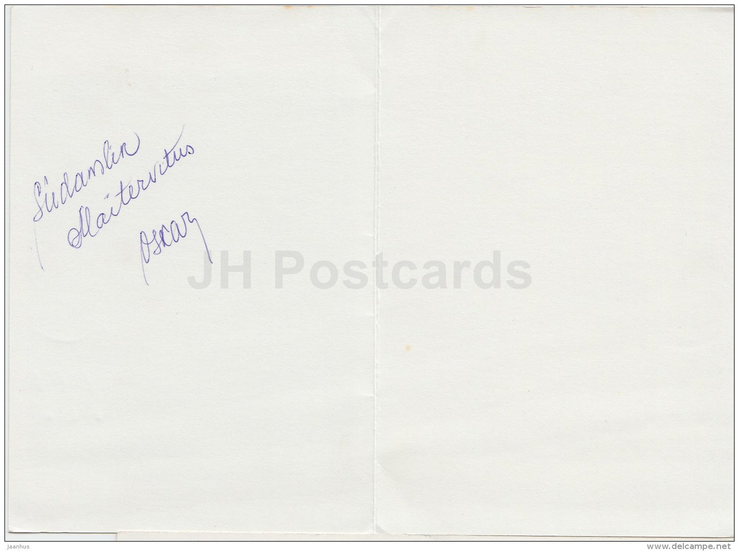 painting by Ivan Khrutsky - Fruit - apple - grape - flowers - 1978 - Russia USSR - used - JH Postcards