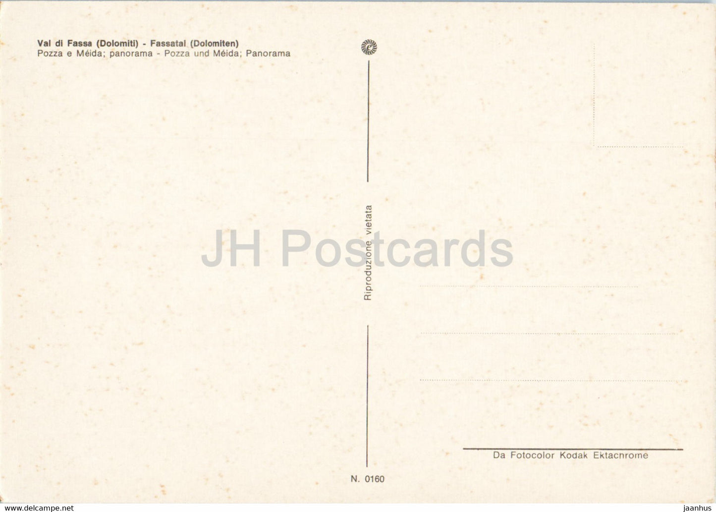 Val di Fassa - Pozza e Meida - Panorama - 0160 - Italy - unused
