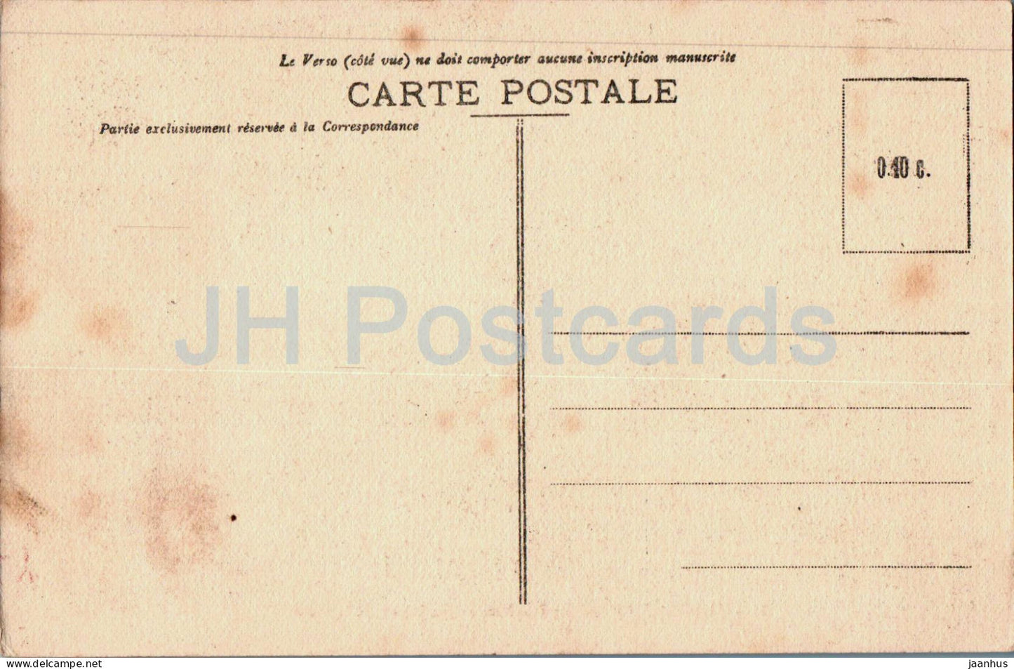 Quiberon - Monhir Jacob jour de tempete - stürmischer Tag - 32 - alte Postkarte - Frankreich - unbenutzt 