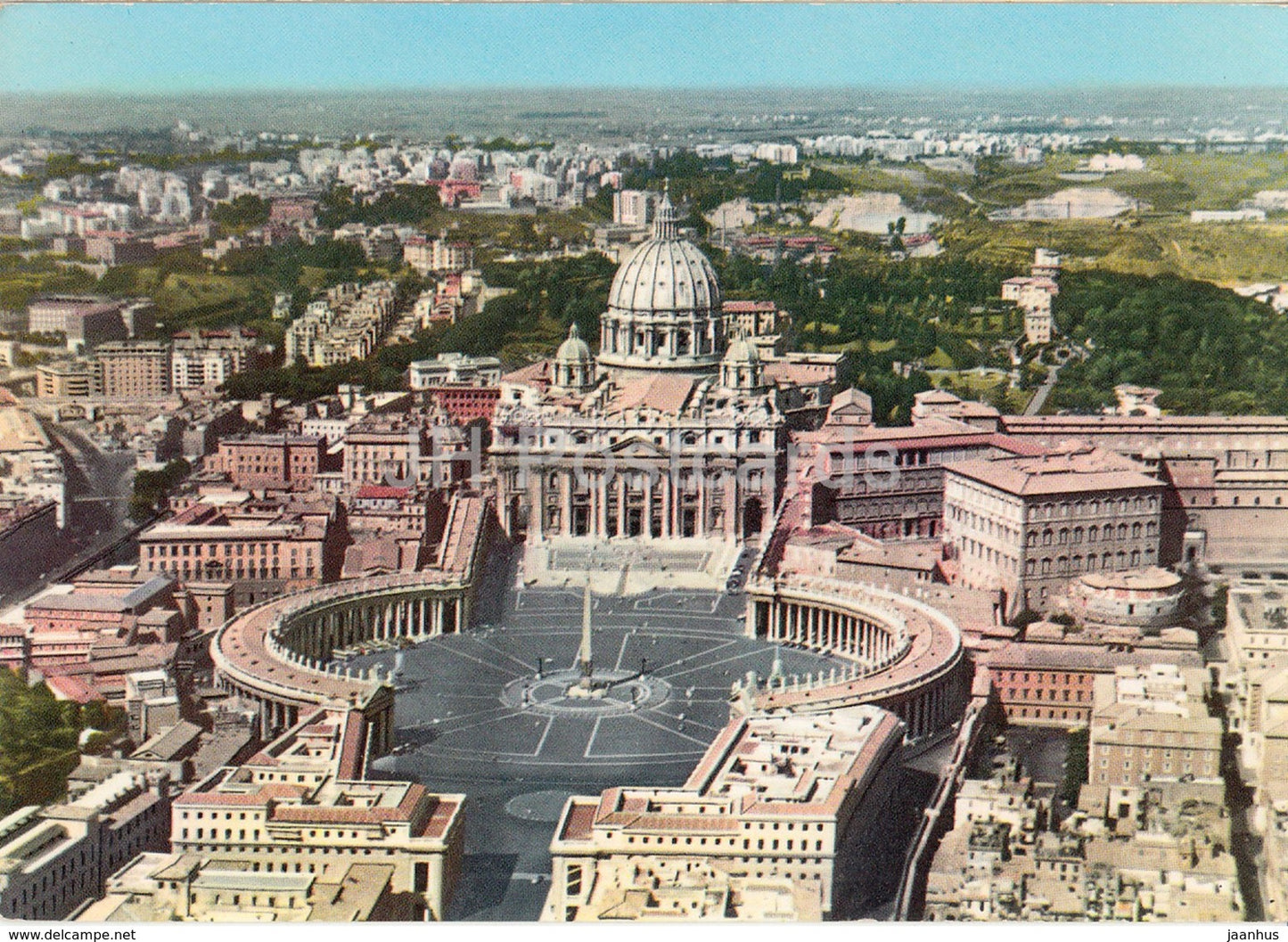 Vatican - panorama - 111 - Vatican - unused - JH Postcards