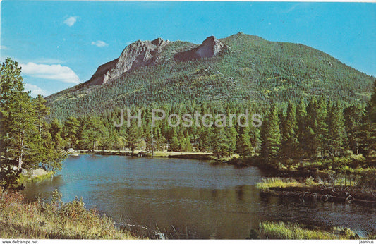 Fall river and Deer Mountain - Horseshoe Park - Colorado - USA - used - JH Postcards