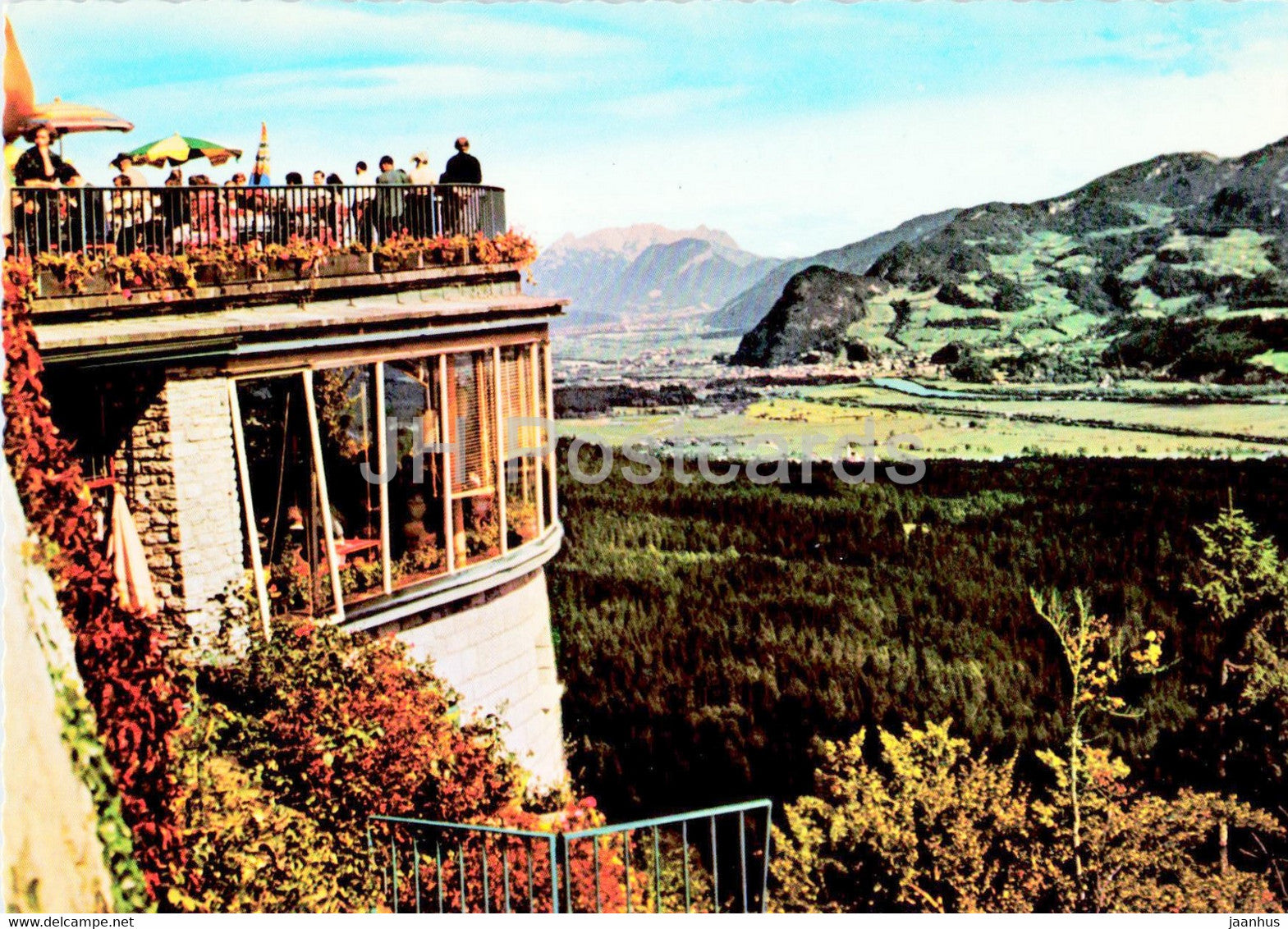 Kanzelkehre gegen Wilden Kaiser - Tirol - Austria - unused - JH Postcards