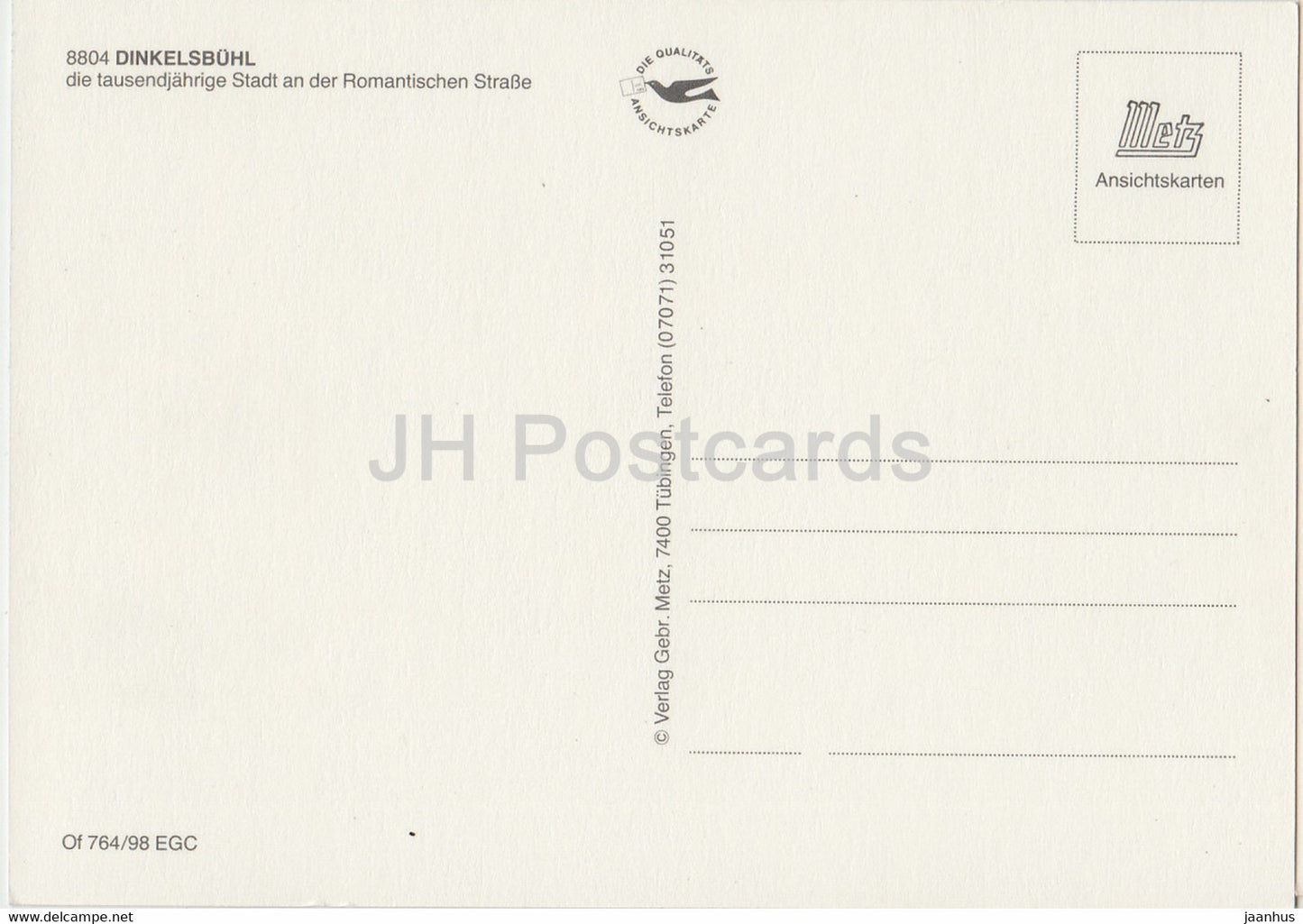 Dinkelsbuhl - Die tausendjahrige Stadt an der Romantischen Strasse - medieval soldiers - Germany - unused