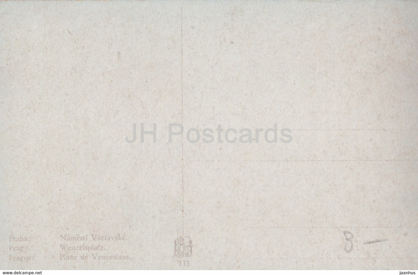 Praha - Prague - Namesti Vaclavske - 133 - old postcard - Czech Republic - unused