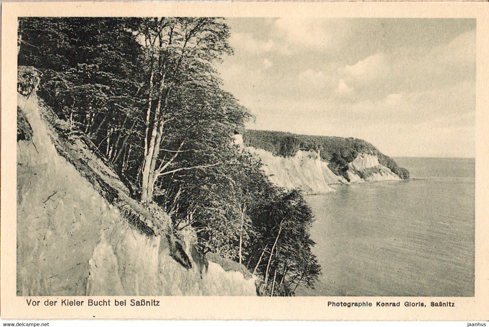 Vor der Kieler Bucht bei Sassnitz - old postcard - Germany - unused - JH Postcards