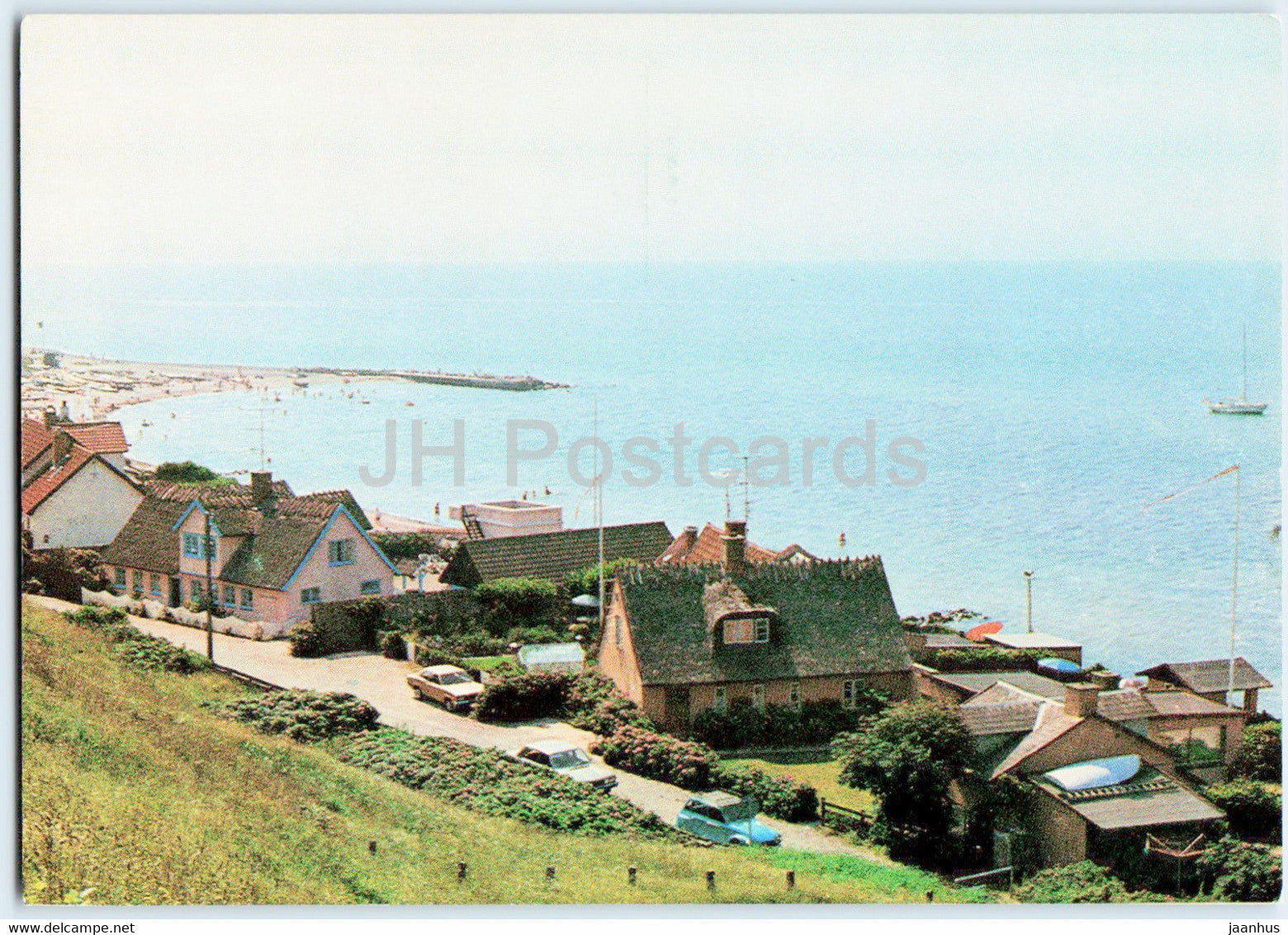 Tisvildeleje - village - car - Denmark - unused - JH Postcards