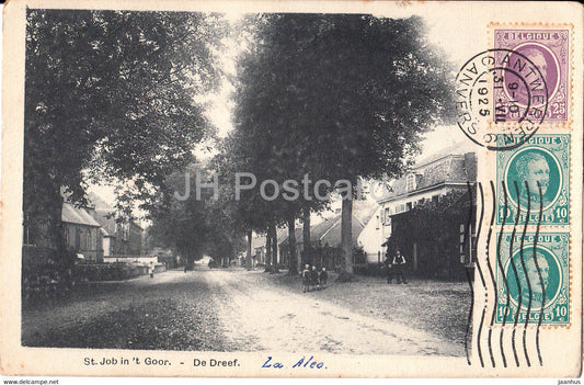 St Job in't Goor - De Dreef - old postcard - 1925 - Belgium - used - JH Postcards