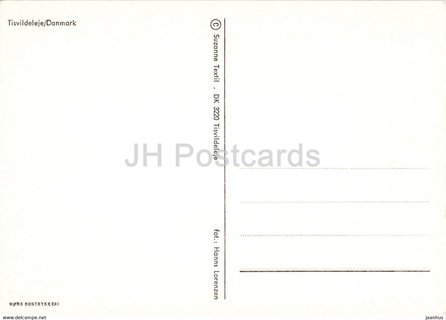 Tisvildeleje - village - voiture - Danemark - inutilisé