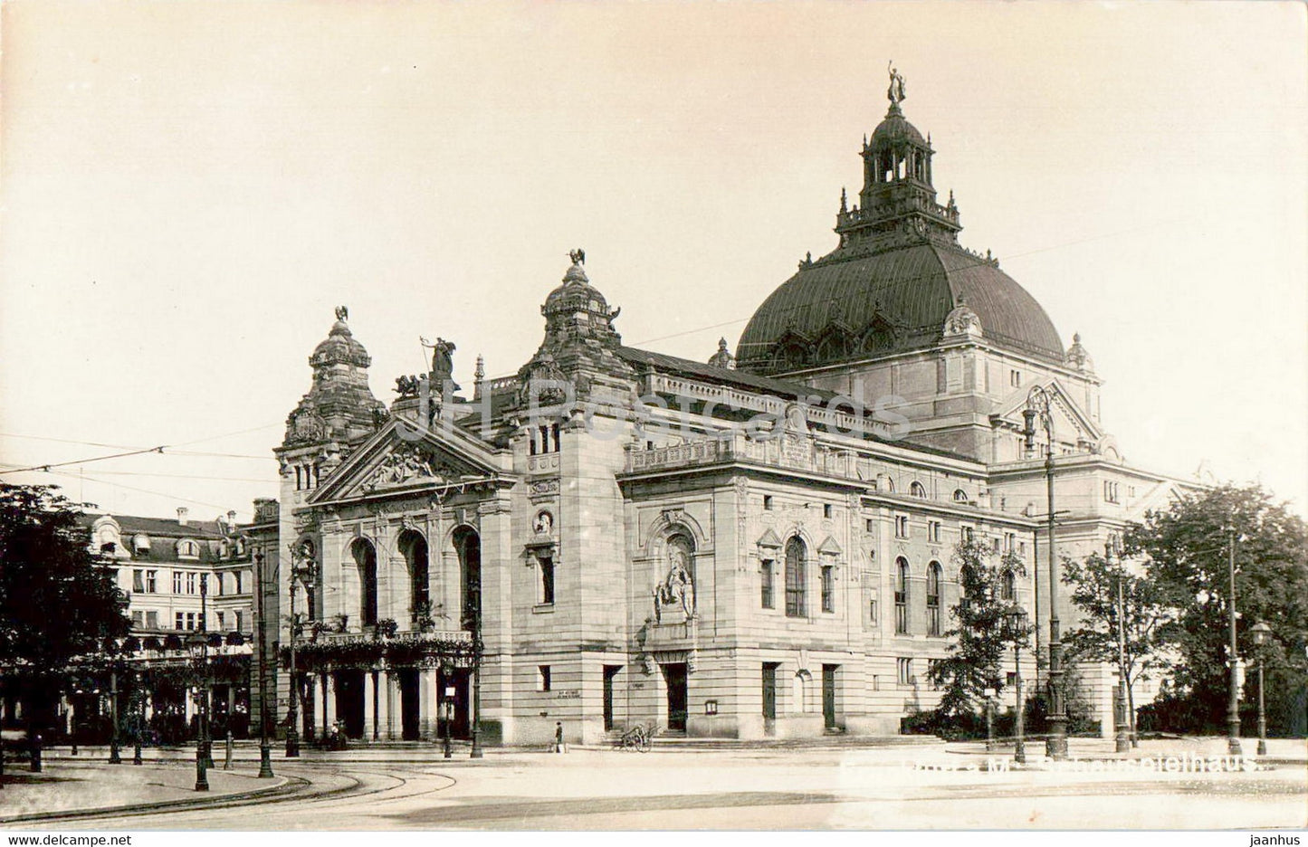 Frankfurt am Main - Schauschpielhaus - theatre - 845 - old postcard - Germany - unused - JH Postcards