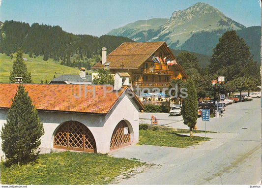 Les Paccots - Chapelle Notre Dame des Neiges - Hotel de Corbettaz - 1146 - Switzerland - unused - JH Postcards