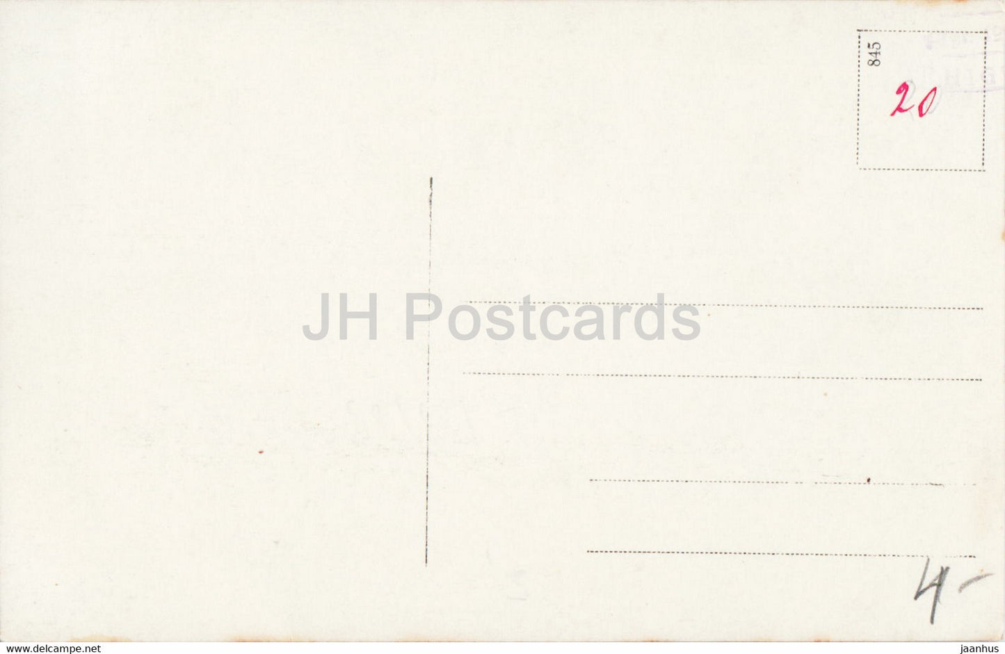 Francfort-sur-le-Main - Schauschpielhaus - théâtre - 845 - carte postale ancienne - Allemagne - inutilisée