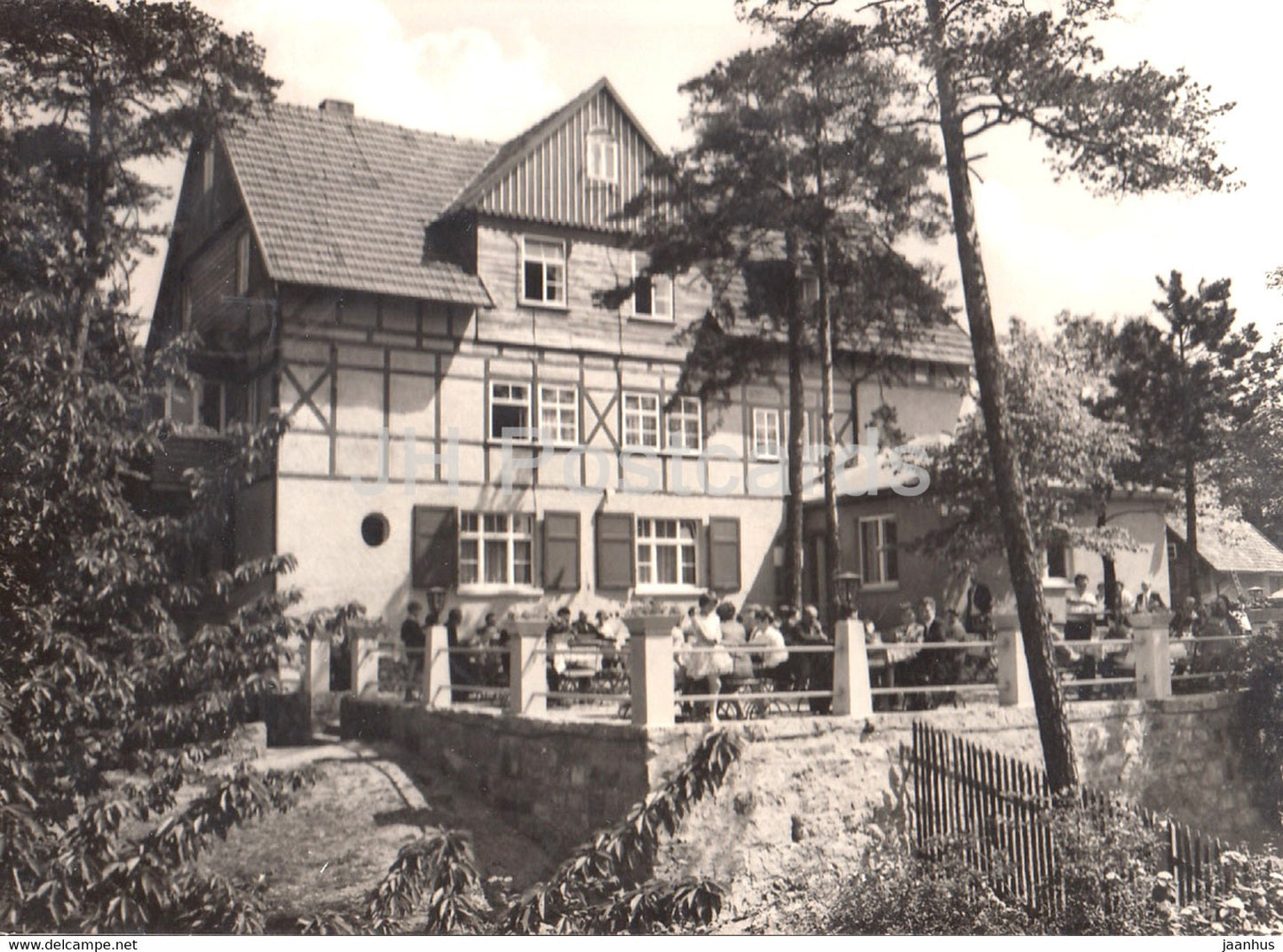 Stiefelburg - Weimar Land - Berggaststatte und Pensionshaus - 1966 - Germany DDR - used - JH Postcards