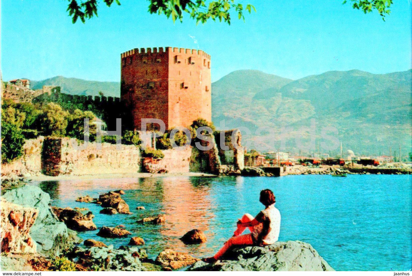 Alanya - A view of the Castle - 07-61 - Turkey - unused - JH Postcards