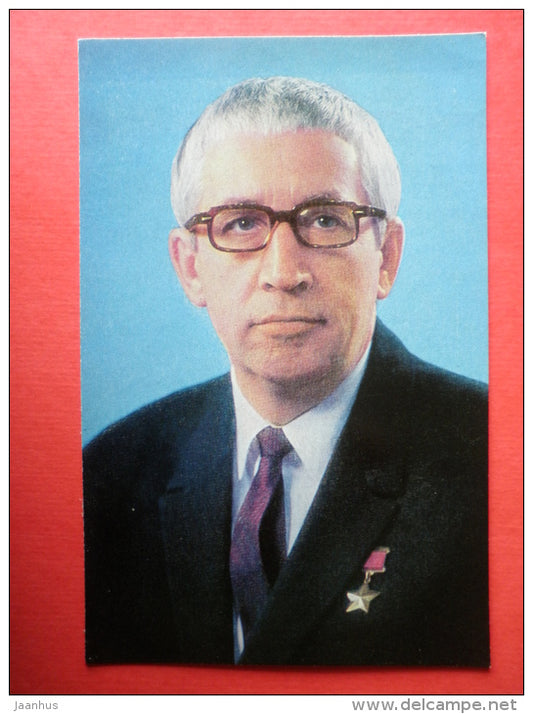 Konstantin Feoktistov , Voskhod 1 - Soviet Cosmonaut - space - 1973 - Russia USSR -unused - JH Postcards