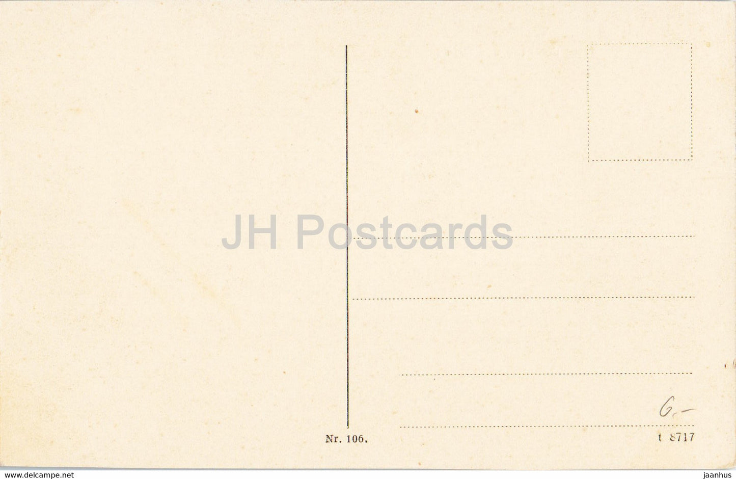 Weimar - Haus der Frau von Stein - old postcard - Germany - unused