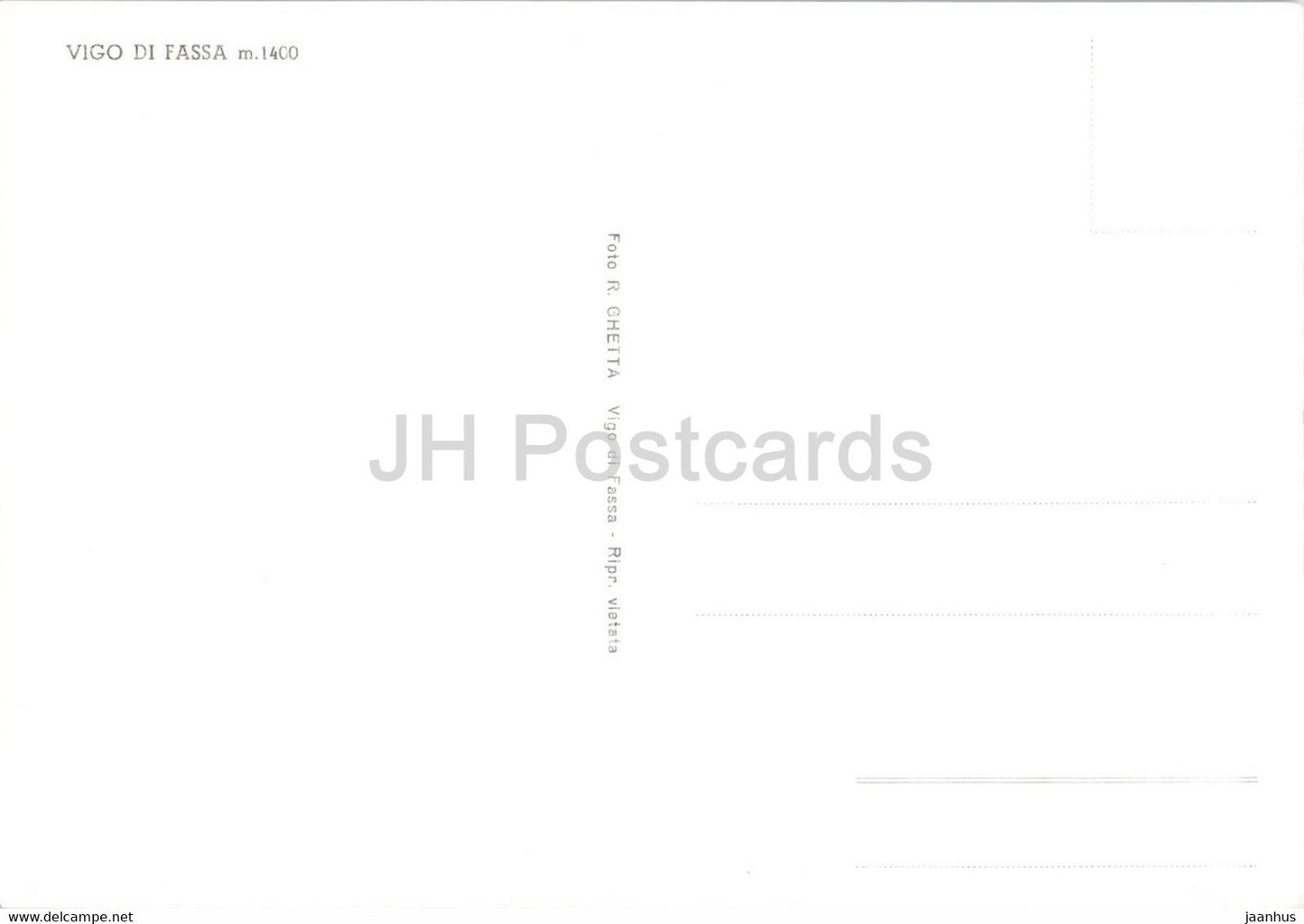 Vigo di Fassa 1400 m - 1 - Dolomiti - Italien - unbenutzt