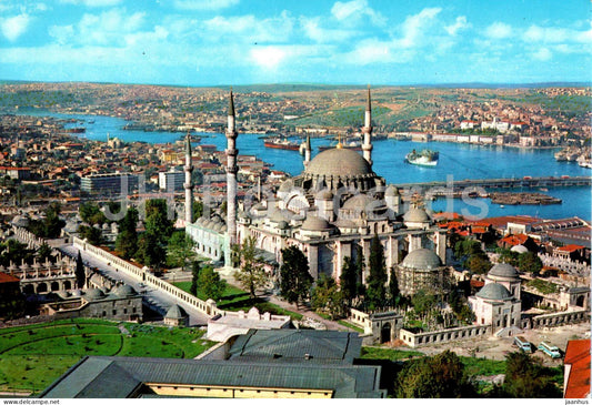 Istanbul - The Minaret of Soliman the manificent and the Golden Horn - 34/49 - Turkey - unused - JH Postcards