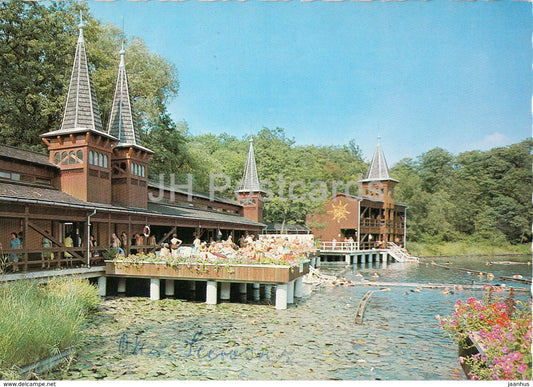 Heviz - Spa - Beach - 1986 - Hungary - used - JH Postcards