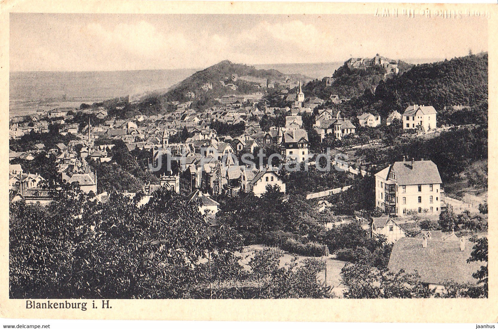 Blankenburg i H - old postcard - Germany - unused - JH Postcards