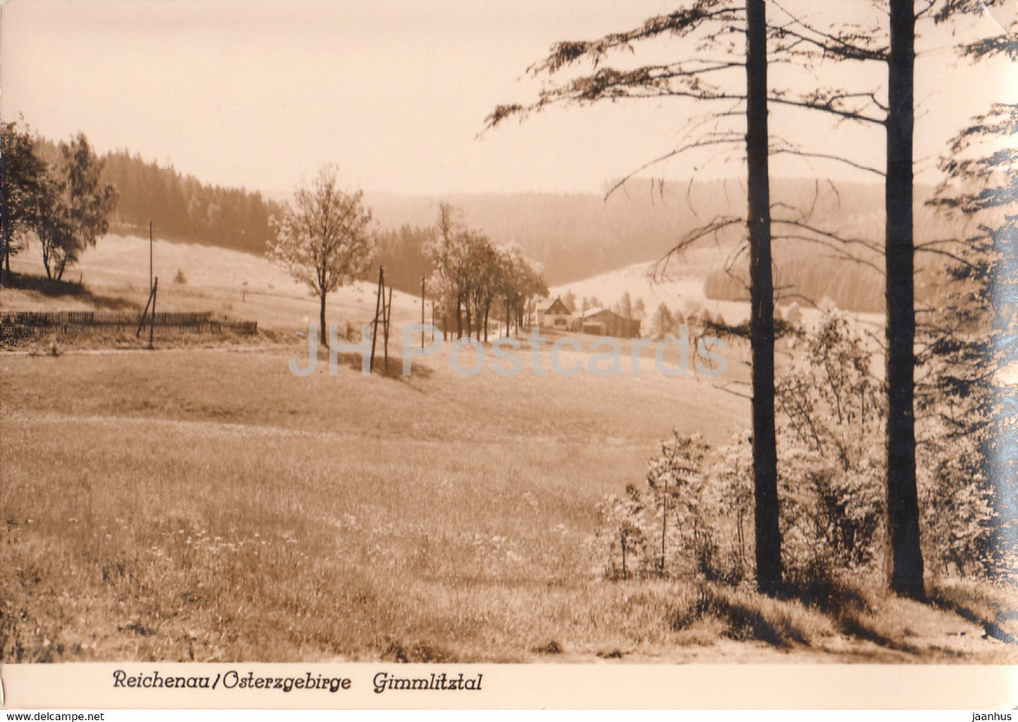 Reichenau Osterzgebirge - Gimmlitztal - Germany - unused - JH Postcards