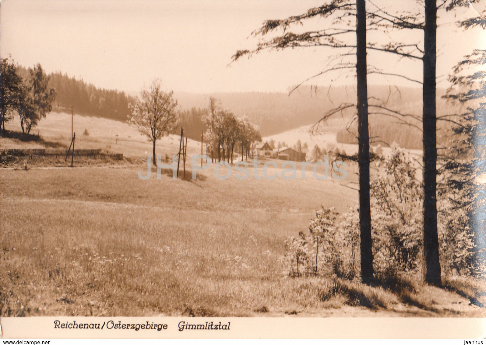Reichenau Osterzgebirge - Gimmlitztal - Germany - unused - JH Postcards