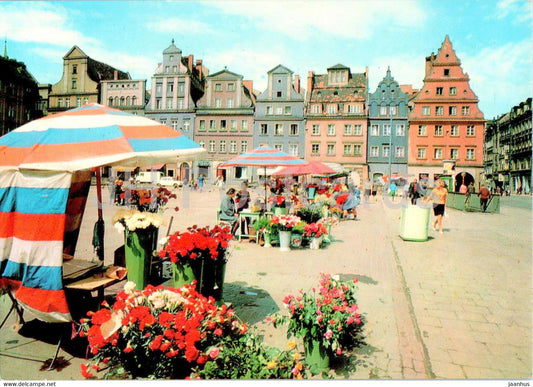 Wroclaw - Plac Solny - Solny square - Poland - unused - JH Postcards
