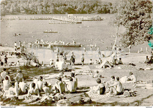 Chomutov - Kamencove jezero - lake - 1970 - Czech Repubic - Czechoslovakia - used - JH Postcards