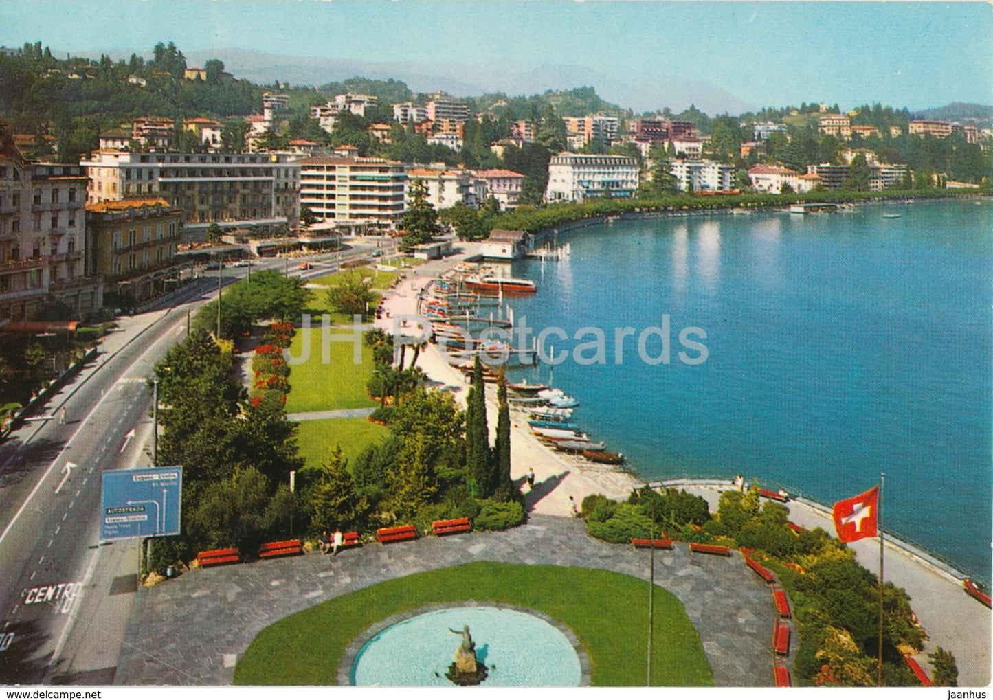 Lugano - Paradiso - Switzerland - unused - JH Postcards
