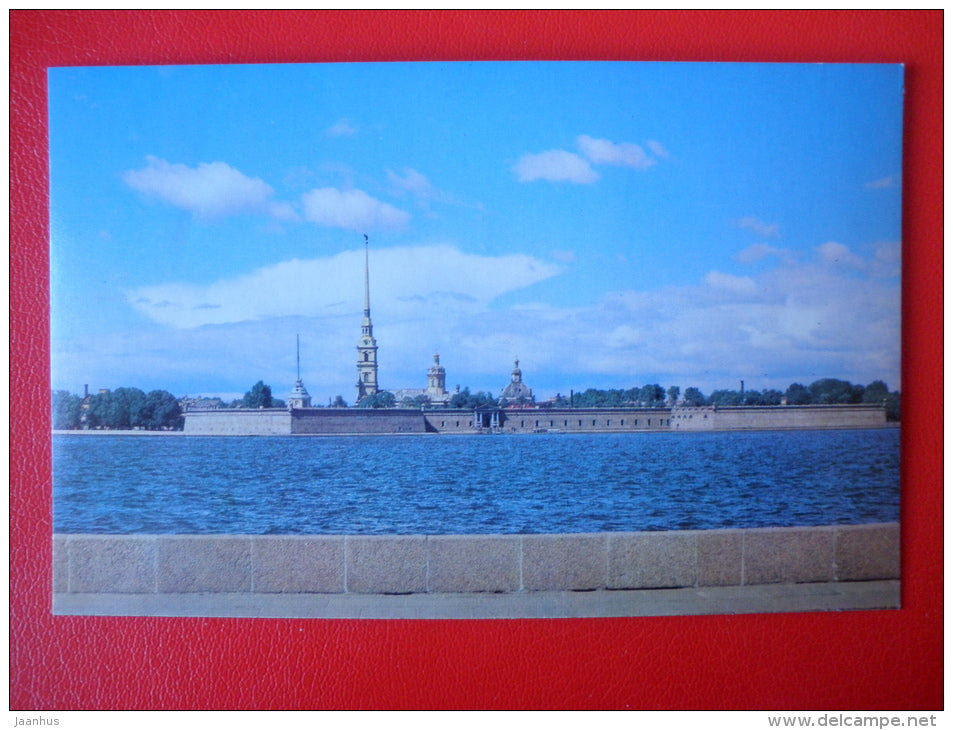 The Peter and Paul Fortress - Leningrad - St. Petersburg - 1979 - Russia USSR - unused - JH Postcards