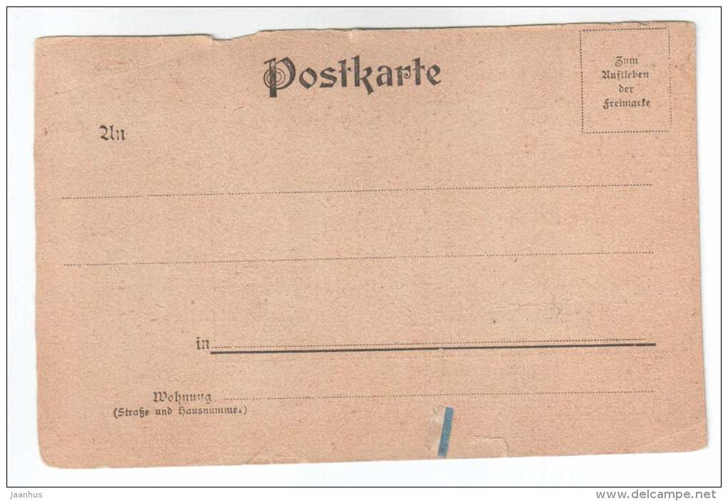 Neues Rathhaus - Gruss aus Stettin - new Town Hall - Germany - old postcard - unused - JH Postcards