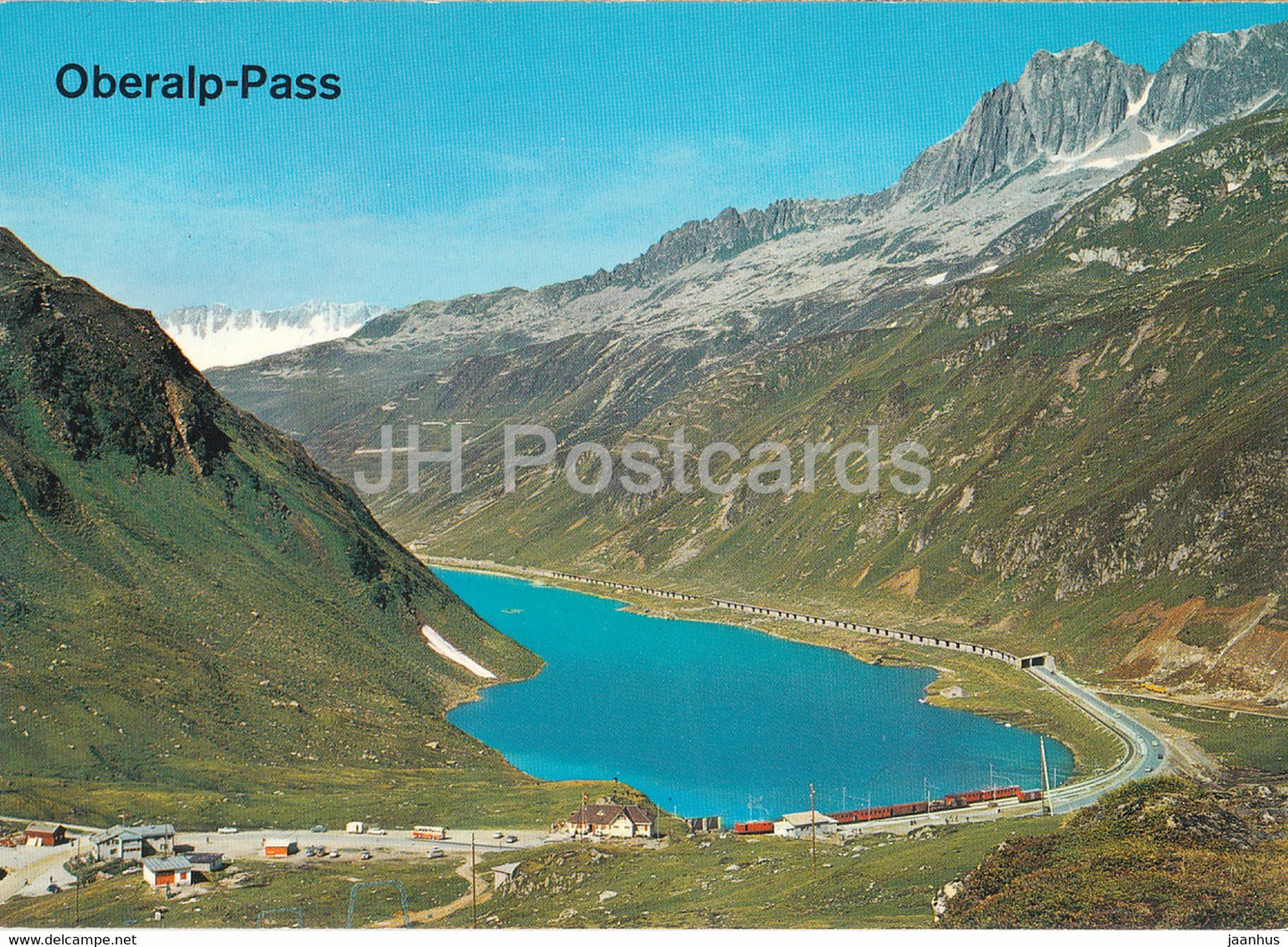 Oberalp Pass - Oberalp Passhohe 2044 m - Switzerland - unused - JH Postcards