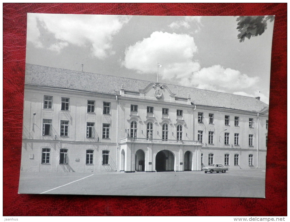 Estonian SSR Council of Ministers building in Toompea - parliament - Tallinn - 1969 - Estonia - USSR - unused - JH Postcards