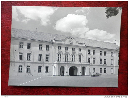 Estonian SSR Council of Ministers building in Toompea - parliament - Tallinn - 1969 - Estonia - USSR - unused - JH Postcards
