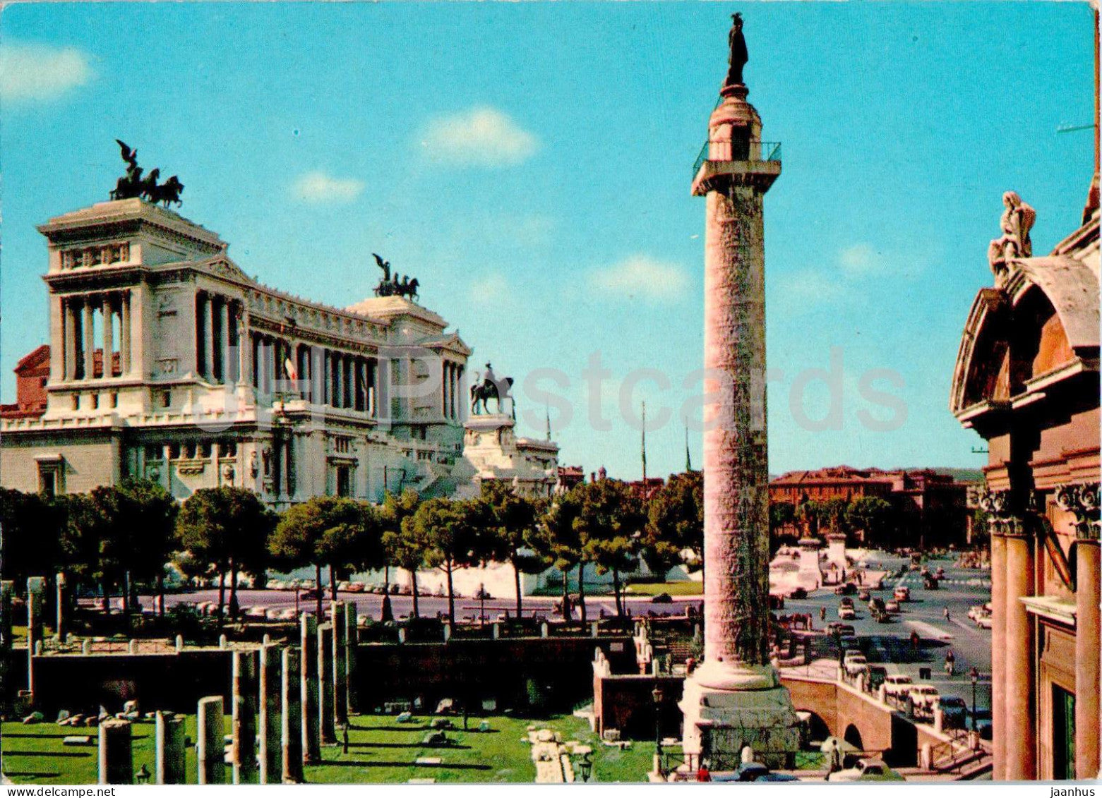 Roma - Rome - Altare della Patria - Altar of the Nation - 233 - 1989 - Italy - used - JH Postcards