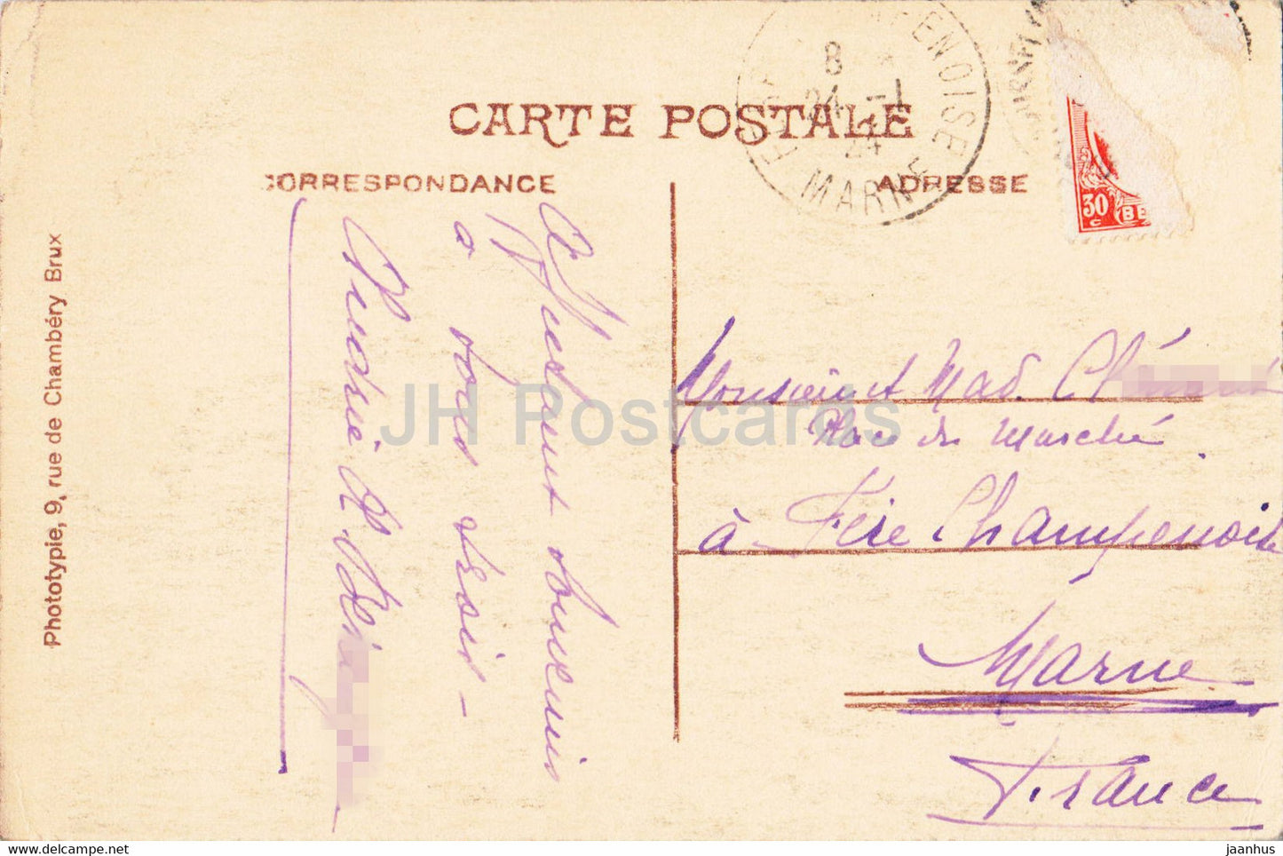 Bruxelles - Brussels - Arcade du Cinquantenaire - Fifty Jubile's Arcade - 19 - old postcard - 1924 - Belgium - used