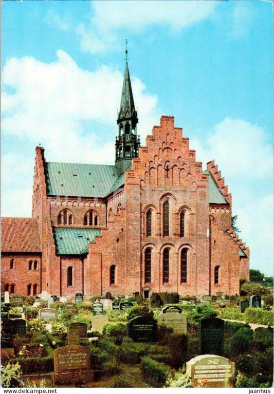 Logumkloster Kirken - church - 78 - Denmark - used - JH Postcards