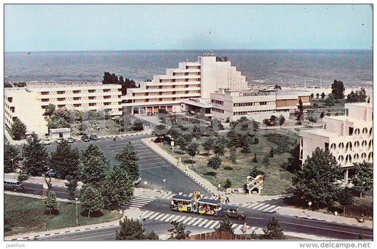 Center of the Resort - 1 - Albena - resort - 1982 - Bulgaria - unused - JH Postcards