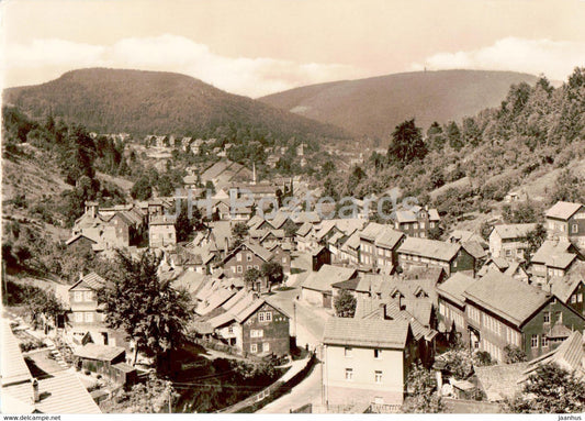 Ruhla - Blick vom Muhlrainstein - old postcard - 1973 - Germany DDR - used - JH Postcards