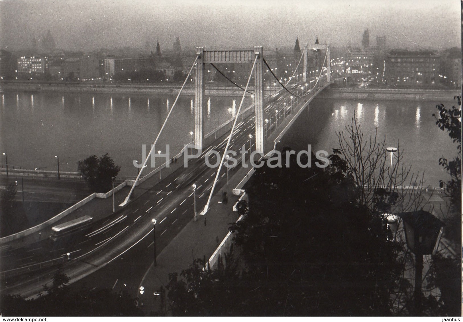 Budapest - Elisabeth Bridge - Hungary - unused