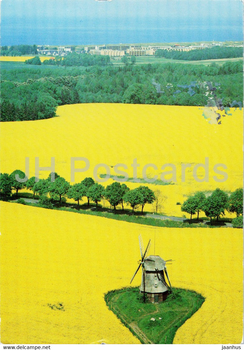 Farve bei Oldenburg - Alte Windmuhle - windmill - Germany - unused - JH Postcards