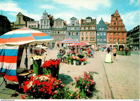 Wroclaw - Plac Solny - Solny square - 36-5963 - Poland - unused - JH Postcards