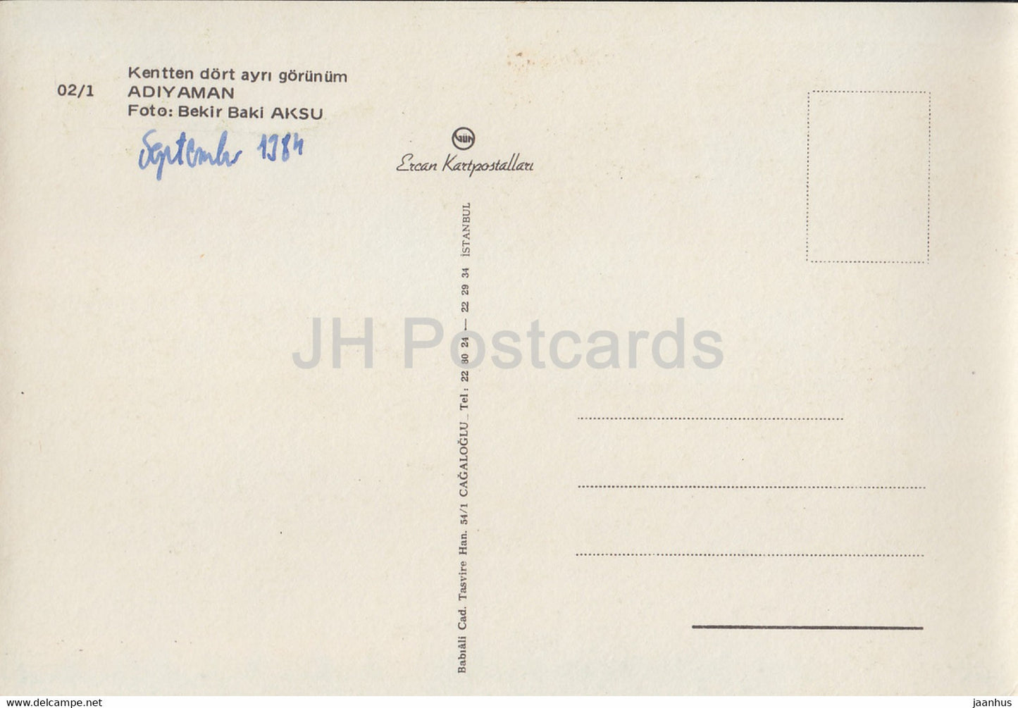 Adiyaman - Vues sur la ville - multiview - 1984 - Turquie - occasion