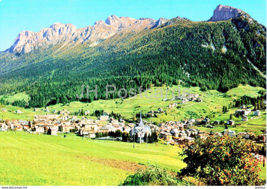 Moena 1200 m - Panorama - 12-18 - Italy - unused - JH Postcards