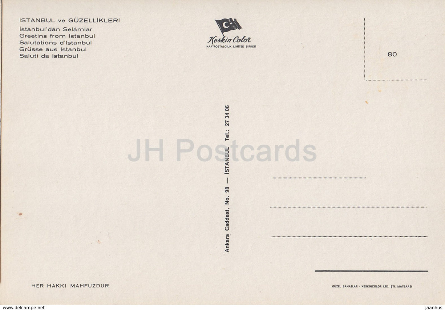 Istanbul - Maiden Tower - Taksim Monument - Rumeli Fortress - multiview - Turkey - unused