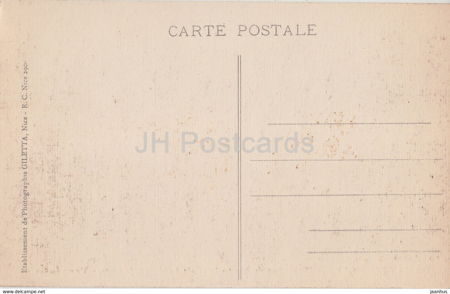 Peira Cava - Environs de Nice - Station d'ete - Vue Generale - 1189 - alte Postkarte - Frankreich - unbenutzt