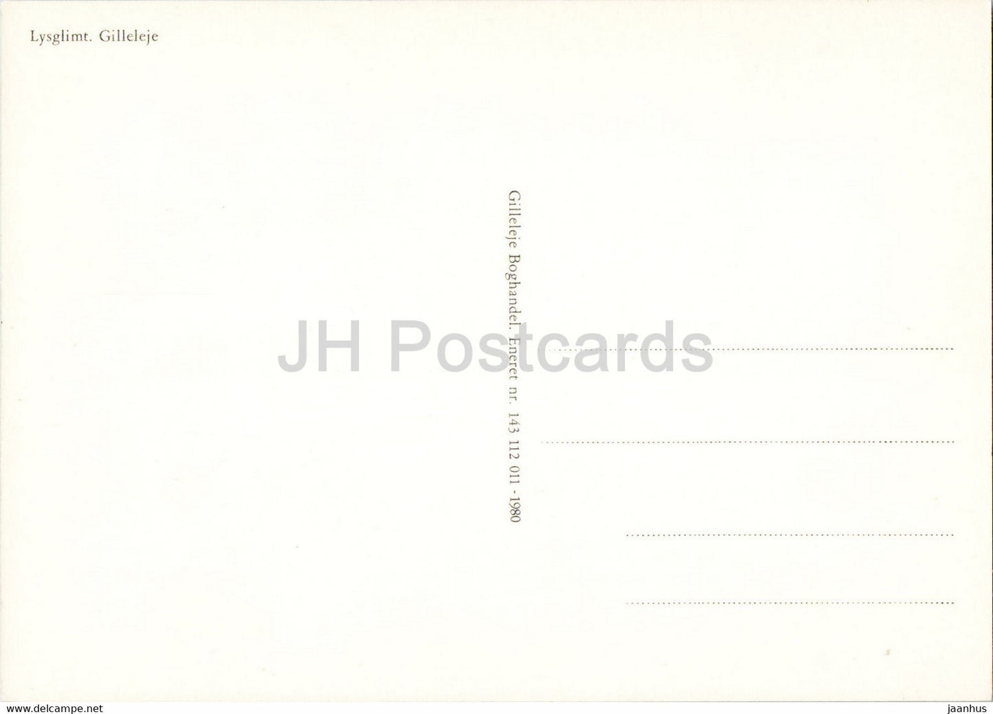 Gilleleje - Lysglimt - Dänemark - unbenutzt
