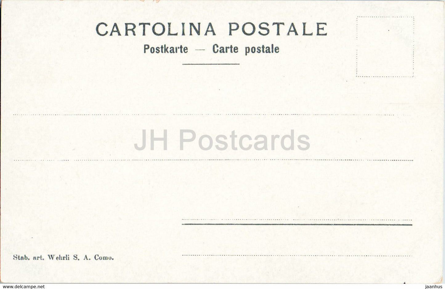 Lago di Como - Chiesa di Sala e Isola Comacina - 6128 - old postcard - 1907 - Italy - used