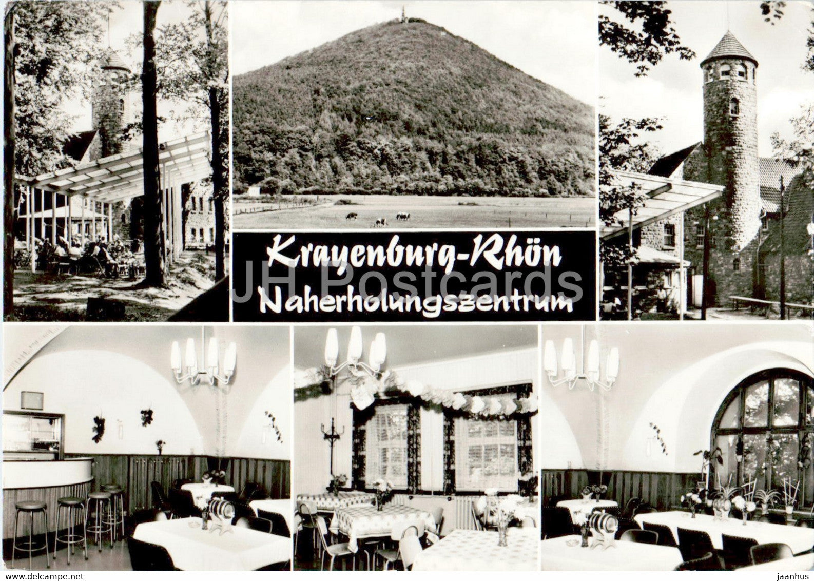 Krayenburg Rhon - Naherholungszentrum - 1980 - Germany DDR - used - JH Postcards