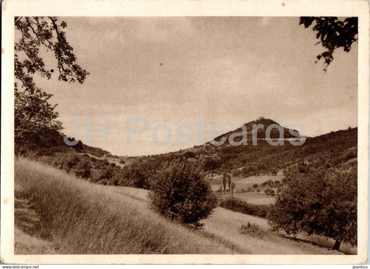 Ruine Hohen Geroldseck 529 m - Gasthaus zu Lowen - old postcard - Germany - unused - JH Postcards